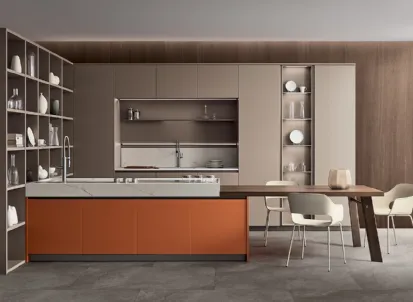 Libreria divisoria Living 04 di Veneta Cucine