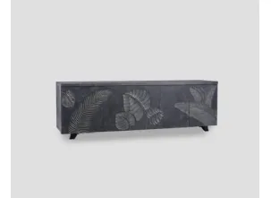 Madia DB006110 struttura in resina decorata di Dialma Brown