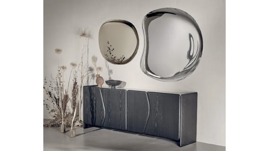 Madia in legno di frassino nero Dolmen di Nature Design