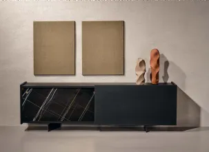 Madia Duefacce in ceramica e legno di Nature Design