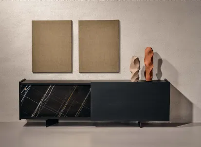 Madia Duefacce in ceramica e legno di Nature Design