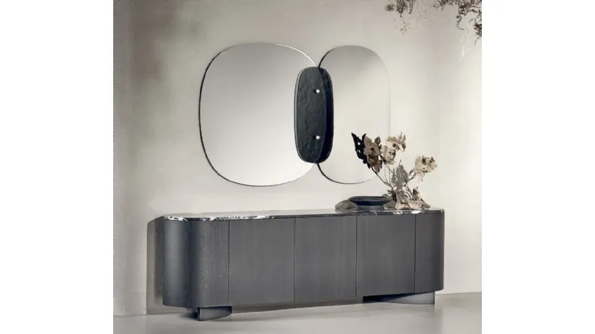 Madia Flow in frassino nero di Nature Design