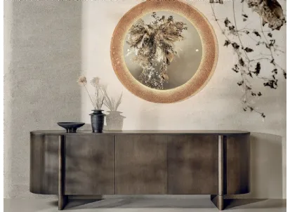 Madia Dusk in frassino moka di Nature Design