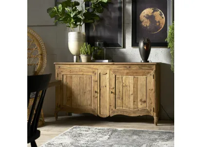Madia Pomonte realizzata in legno di Old Pine di Dialma Brown