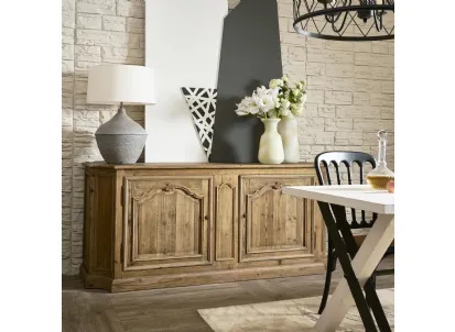 Madia sagomata Versilia realizzata in legno di Old Pine di Dialma Brown