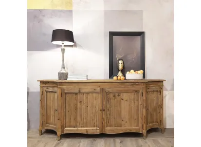 Madia Volterra realizzata in legno di Old Pine di Dialma Brown
