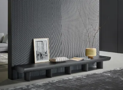 Mobile ingresso in legno Sculptural di Bonaldo