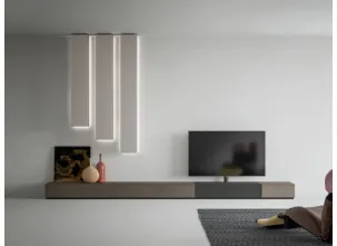 Mobile Porta Tv con Pilastri da soffitto di Caccaro
