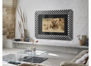 Specchio schermo Tv integrata Pop Tv di Fiam