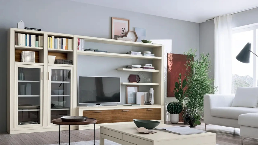 Parete Attrezzata Melograno composizione 08 di Le Fablier