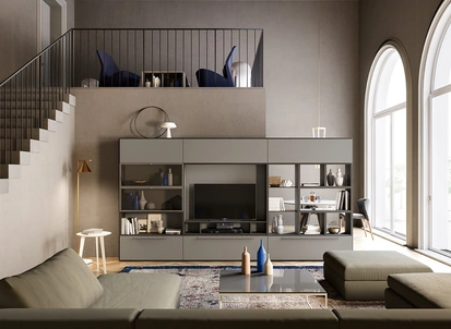 Parete Attrezzata My Space 18-02 di Alf Da Frè