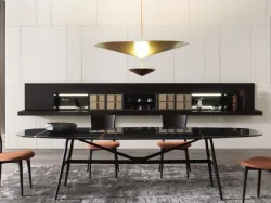 Parete Attrezzata sospesa Tao 09 di Misuraemme