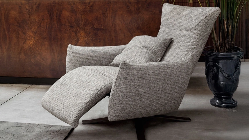Poltrona Relax in tessuto Polse di Calligaris