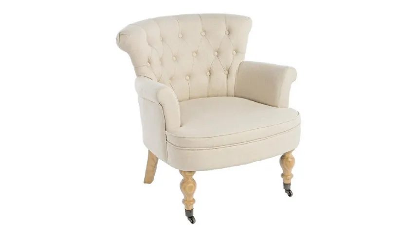 Poltrona Arlette Beige di Bizzotto