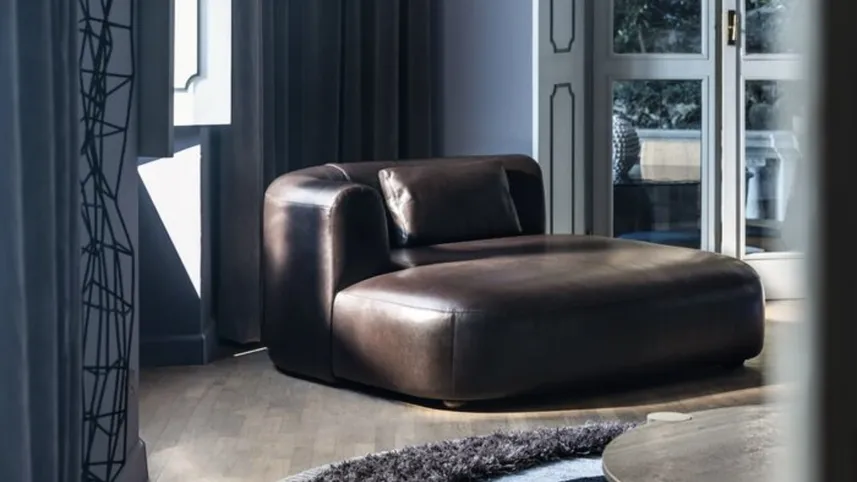 Poltrona in pelle Clara di Baxter