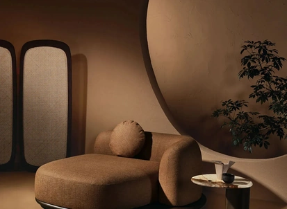 Poltrona imbottita Dune Daybed di Nature Design