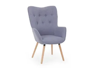 Poltrona Juliet Tessuto Grigio di Bizzotto