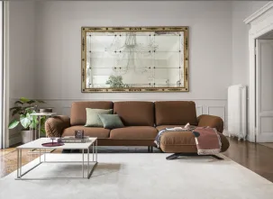 Divano con penisola Favola di Calligaris