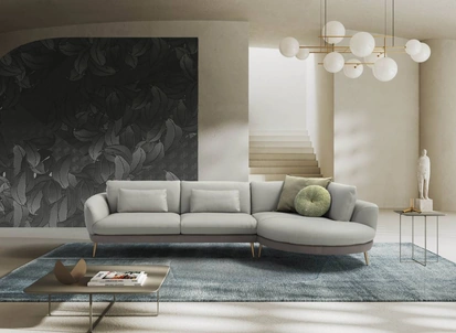 Divano con penisola Looming di Egoitaliano