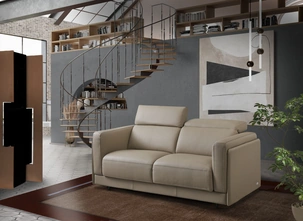 Divano Letto in pelle Massimo de Il Benessere