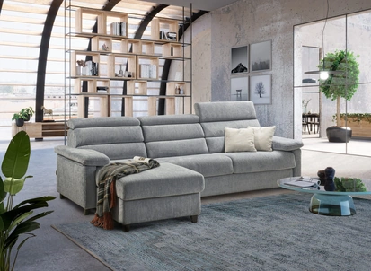 Divano Letto con penisola Pablo de Il Benessere