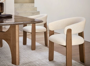 Sedia imbottita Anthea di Calligaris