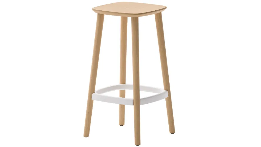 Sgabello Babila Wood di Veneta Cucine