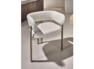 Sedia Bay Metal Armchair di Nature Design