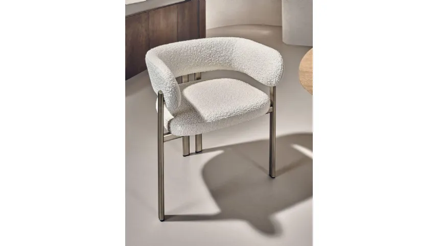 Sedia Bay Metal Armchair di Nature Design