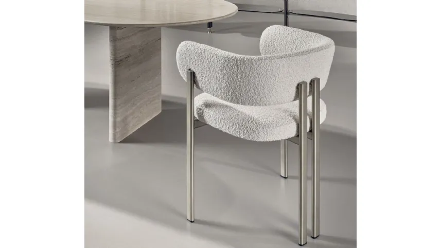 Sedia Bay Metal Armchair di Nature Design