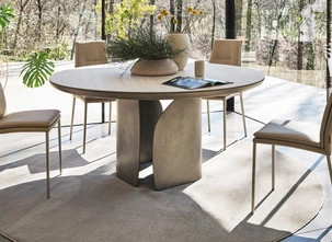 Sedia in pelle Carmen di Calligaris