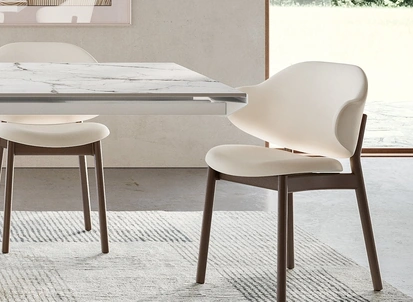 Sedia in tessuto Holly di Calligaris