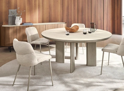 Sedia Onda in tessuto imbottito Calligaris