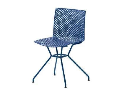 Sedia City TR in tecnopolimero con struttura in metallo di Veneta Cucine