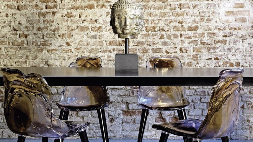 Sedia di design in policarbonato Gilda B di Edra