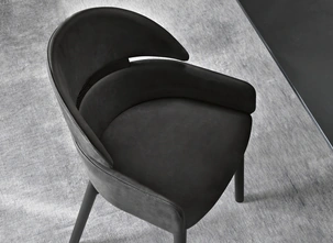 Sedia in pelle Lloyd di Fiam