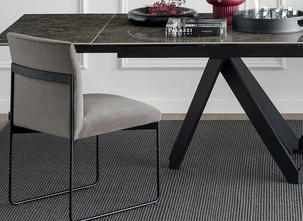 Sedia imbottita Gala di Calligaris