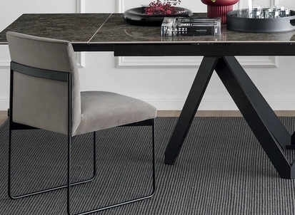 Sedia imbottita Gala di Calligaris