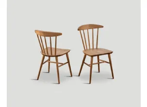 Sedia Hambra in legno massello di Dialma Brown