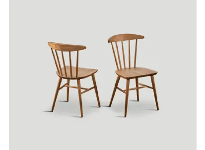 Sedia Hambra in legno massello di Dialma Brown