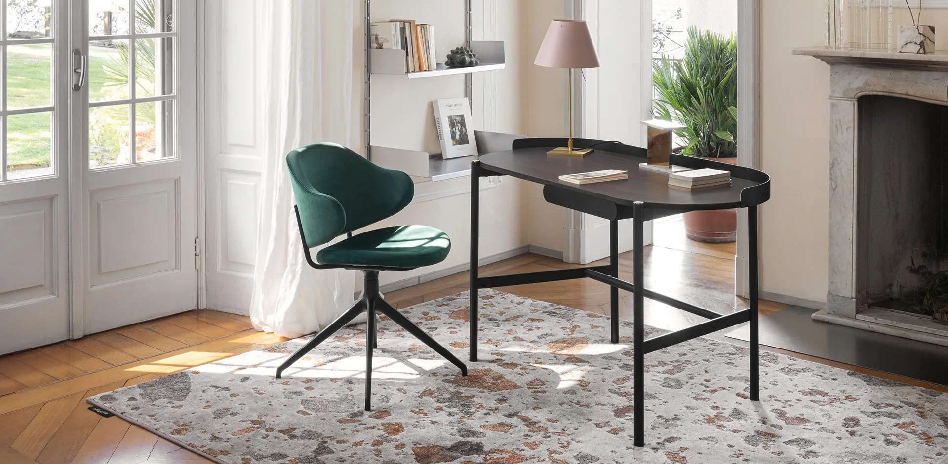 Sedia girevole Holly di Calligaris