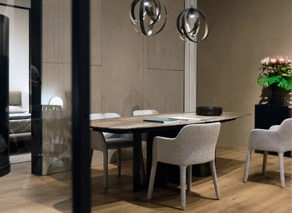 Sedia in tessuto Katerina di Cantori