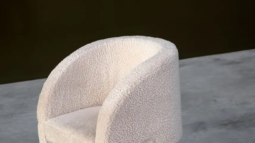 Sedia Lazy Bones Mouton di Baxter