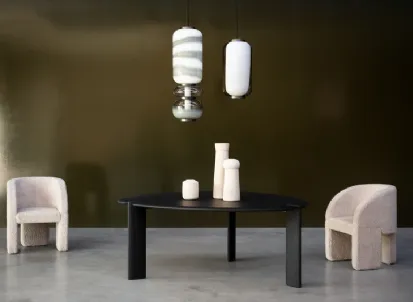 Sedia Lazy Bones Mouton in montone di Baxter