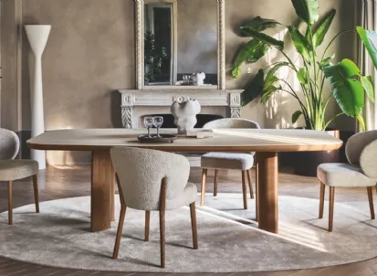 Sedia imbottita Mara di Calligaris