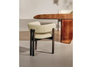 Sedia Bay Wood Armchair di Nature Design