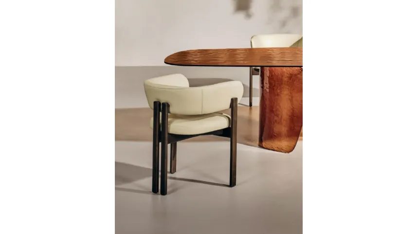 Sedia Bay Wood Armchair di Nature Design