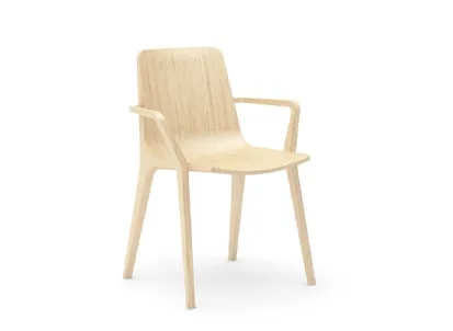 Sedia Seame 4 Legs with Arms di Infiniti