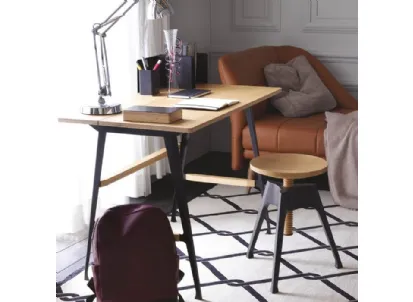 Sgabello Portable Atelier in legno massello di Driade