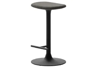 Sgabello Spool in tessuto con struttura in metallo di Veneta Cucine